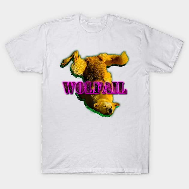 wolf T-Shirt by denpoolswag